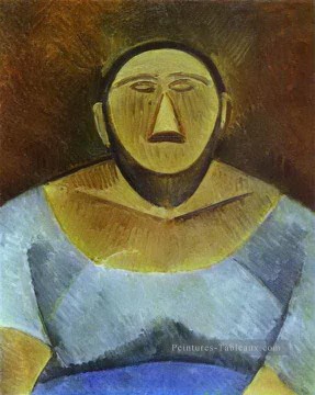  pic - La Fermiere 1908 cubisme Pablo Picasso